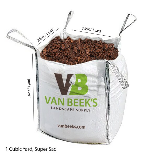 Hemlock Mulch Cubic Yard Super Sac